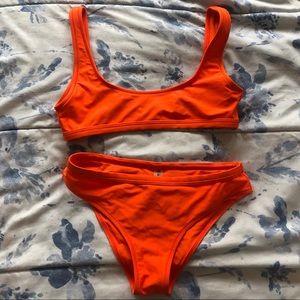 Orange Bikini Set